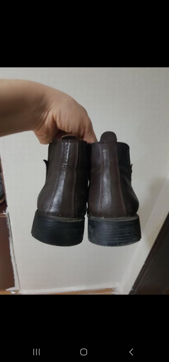 Uniquer Kahverengi Erkek Deri Bot - Görsel 5