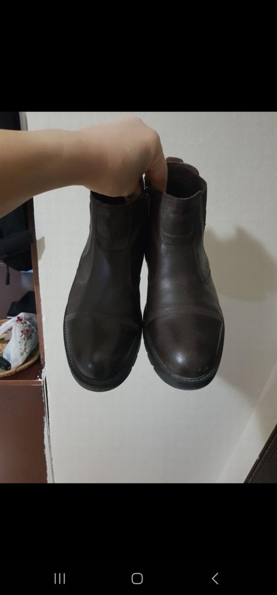 Uniquer Kahverengi Erkek Deri Bot - Görsel 3