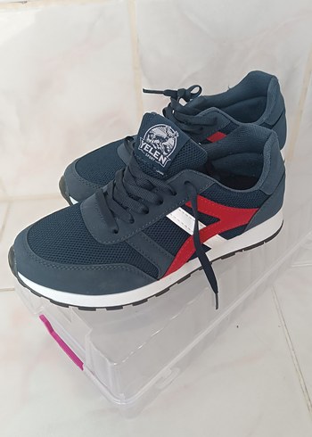 lacivertKadın Spor Ayakkabı Velcro Detaylı