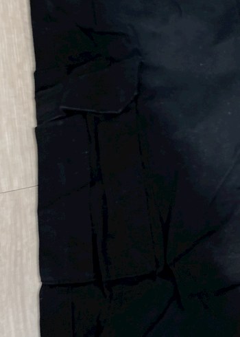 Siyah Rahat Kesim Erkek kargocu pantolon 30 beden - Görsel 2