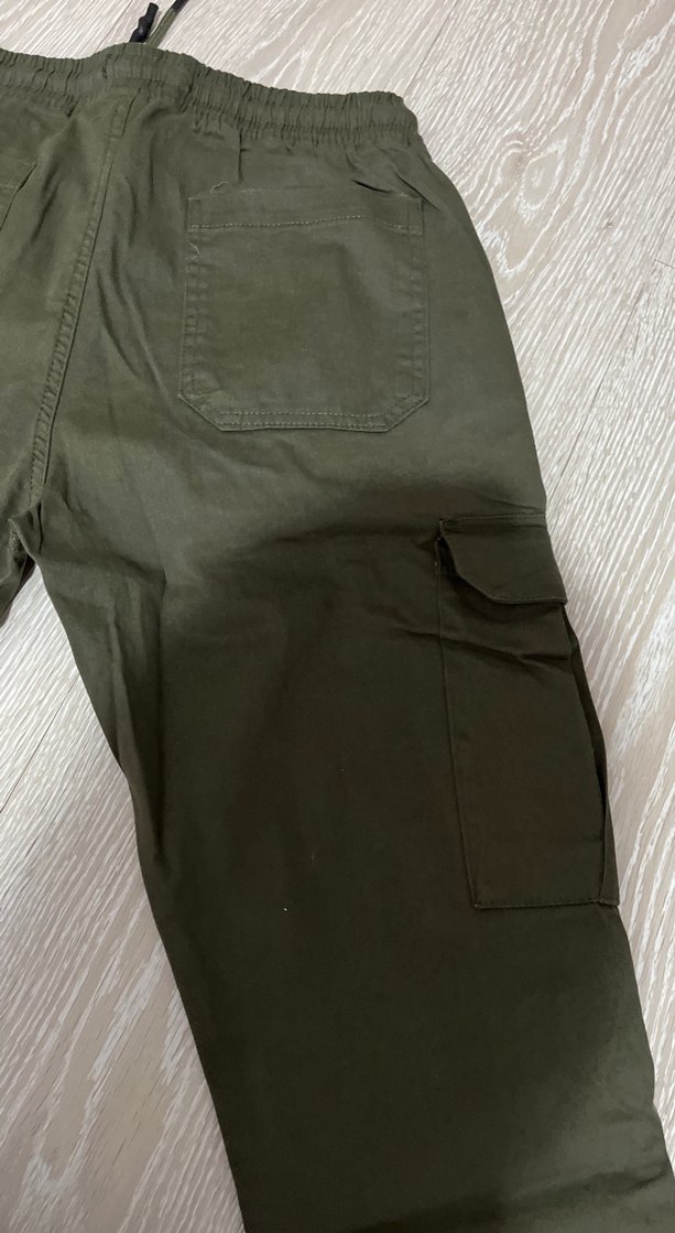 Asker yeşili kargocu pantolon yeni hiç giyilmedi 32 beden erkek - Görsel 3