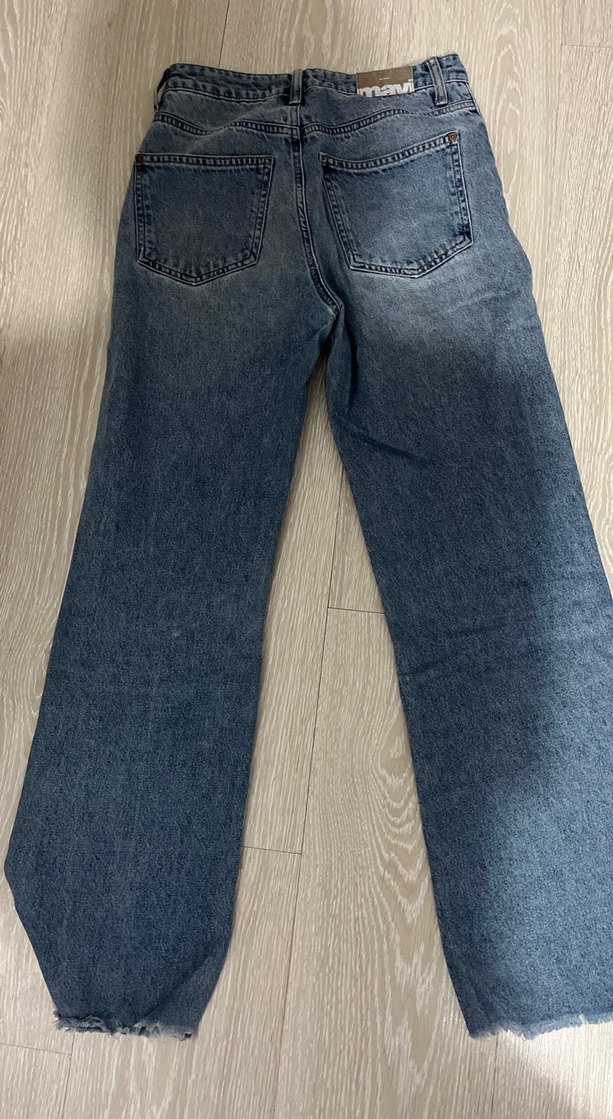 Lacivert kot pantolon mavi marka kadın 25/30 - Görsel 3