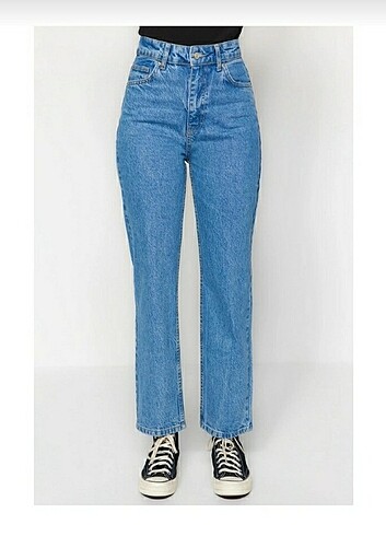 l Beden Yeni ve kullanılmamış mom jean