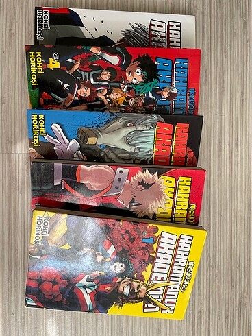 Boku No Hero Academia ilk 5 manga
