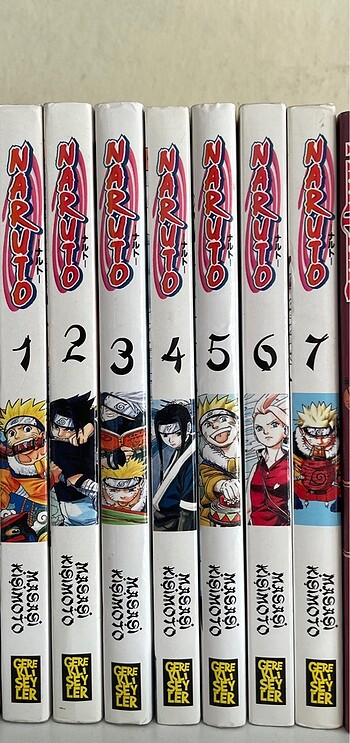  Naruto ilk 7 mangası