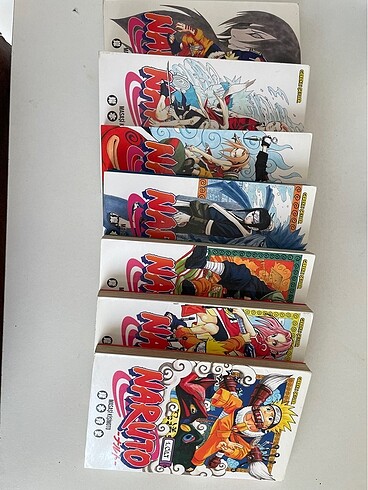 Naruto ilk 7 mangası
