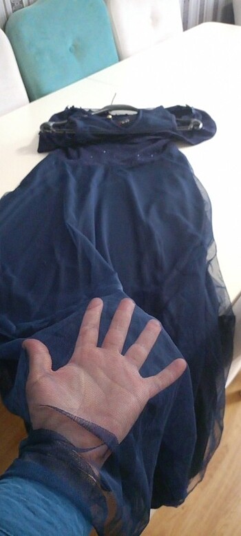 Uzun elbise - Görsel 6