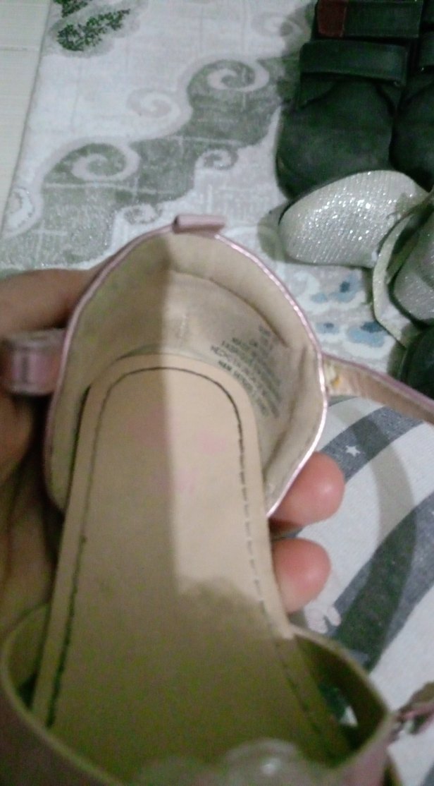 Pembe Fırfırlı Kız Çocuk Sandalet - Görsel 4