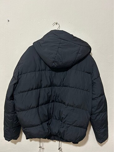 m Beden siyah Renk Loft Oversize Şişme Mont