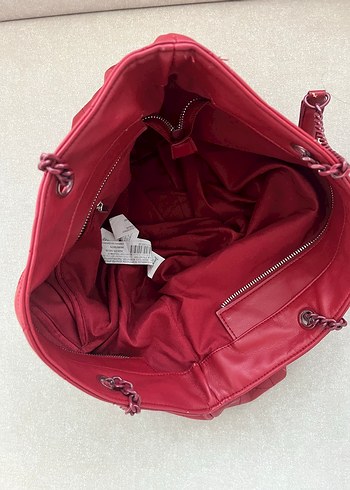 Stradivarius Kırmızı Deri Kadın Çanta