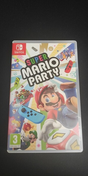 Super mario party nintendo switch kutu ve kargo bedava