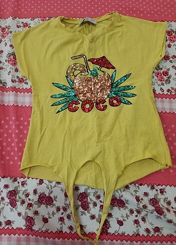 5 Yaş Beden Kız çocuk t-shirt