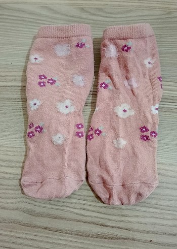 Kız Çocukları için Renkli Desenli Çorap Seti - Görsel 3