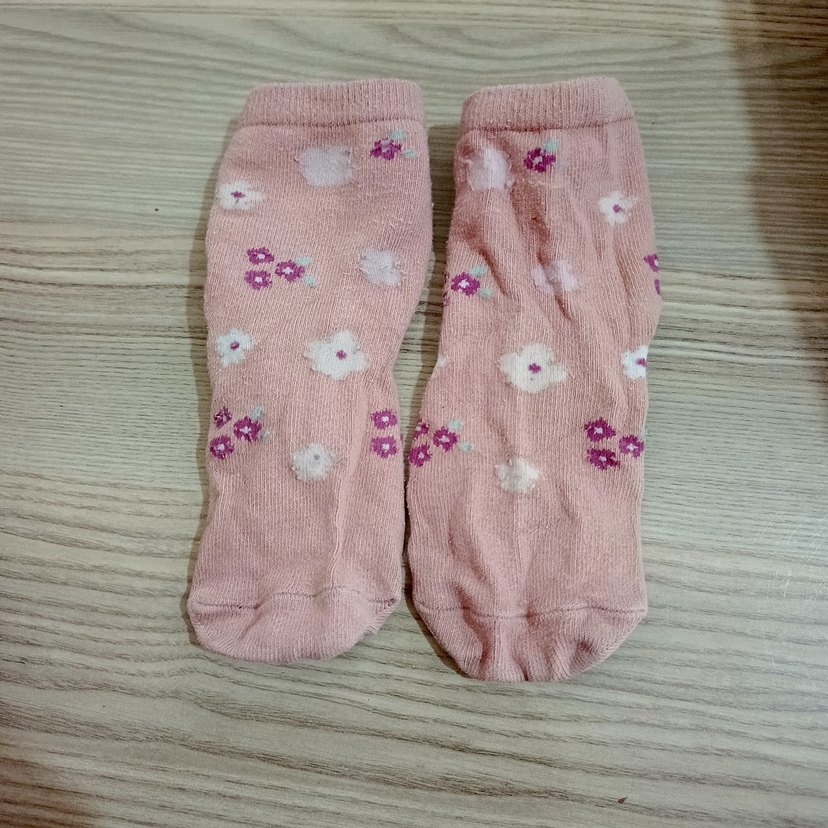 Kız Çocukları için Renkli Desenli Çorap Seti - Görsel 3