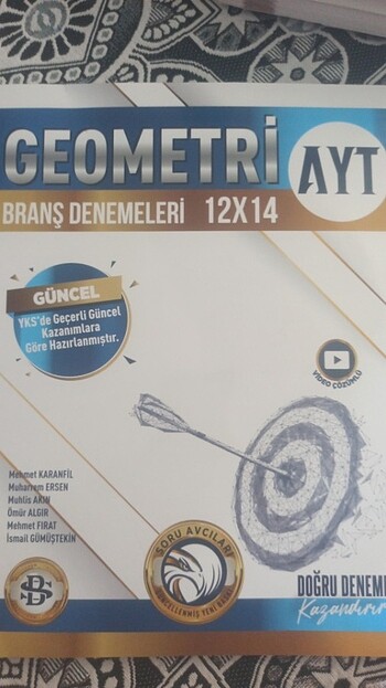Bilgisarmal tyt ayt geometri deneme 