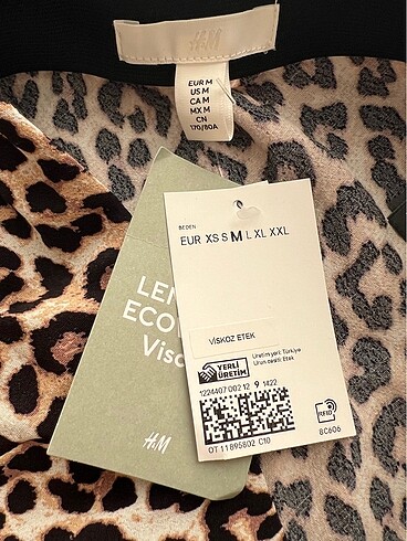 H&M H&M leopar etek