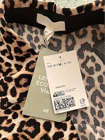 m Beden H&M leopar etek