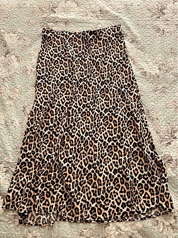 m Beden çeşitli Renk H&M leopar etek