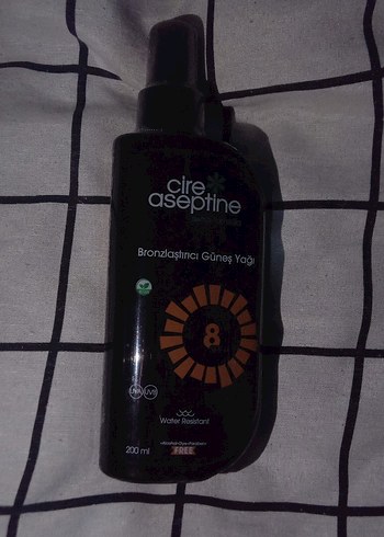 Cire Aseptine Bronzlaştırıcı Güneş Yağı 200ml