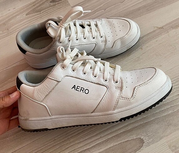 Boyner aeropostale beyaz sneaker spor ayakkabı