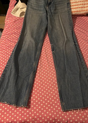 Kadın Kot Pantolon Normal Boy Rahat Kesim - Görsel 2