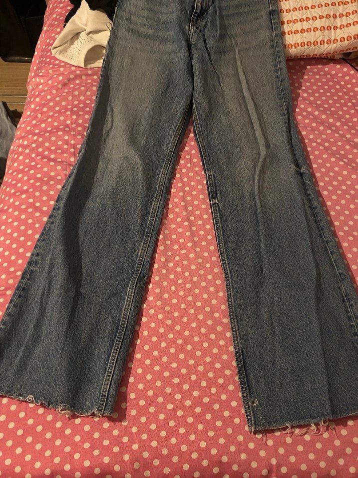 Kadın Kot Pantolon Normal Boy Rahat Kesim - Görsel 2