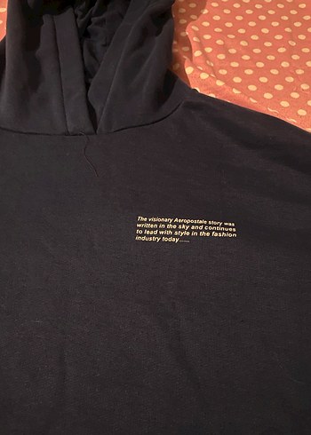 Kadın Mavi Kapüşonlu Sweatshirt - Görsel 2