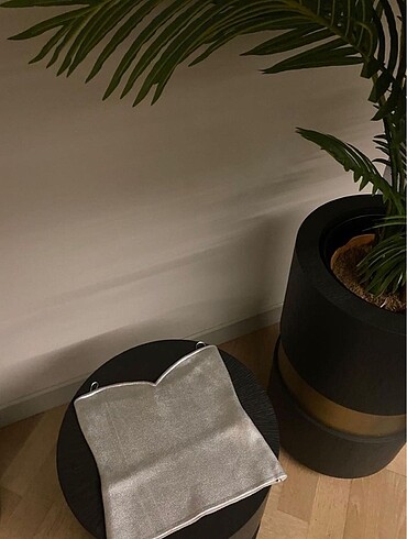 s Beden gri Renk ZARA Metallic Gümüş Straplez Büstiyer