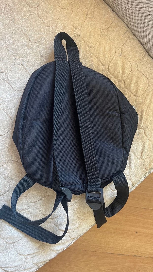 Renkli Desenli Mavi Çocuk Okul Çantası - Görsel 3