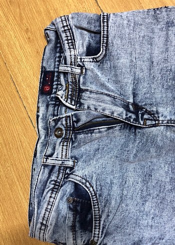 s Beden Gri Denim Kadın Midi Jean