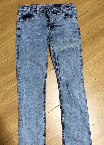 Gri Denim Kadın Midi Jean