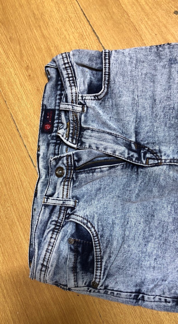 Gri Denim Kadın Midi Jean - Görsel 3