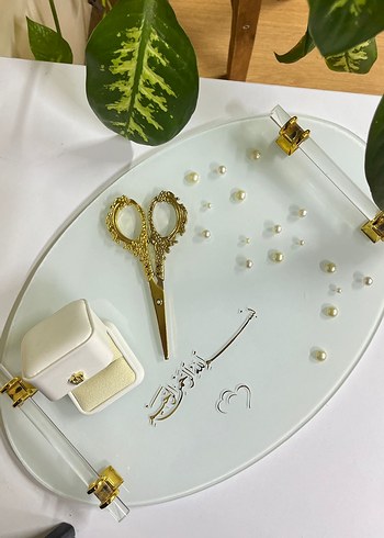 Beyaz Minimalist Düğün Yüzüğü Kutusu - Görsel 8