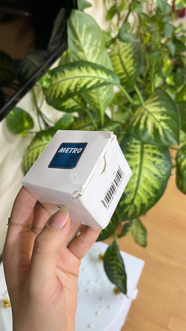 Beyaz Minimalist Düğün Yüzüğü Kutusu - Görsel 3