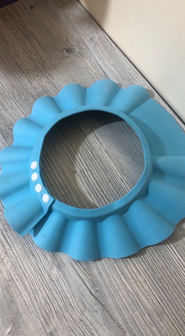 Mavi Bebek Önlüğü Ayarlanabilir - Görsel 2