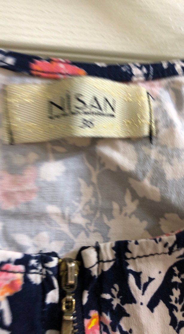 Çiçek Desenli Midi Kadın Elbise - Görsel 3