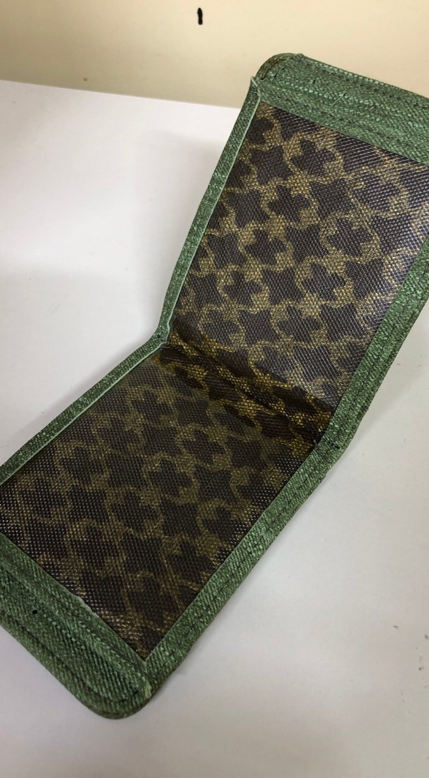 Parlak Yeşil Erkek Cüzdan - Görsel 2