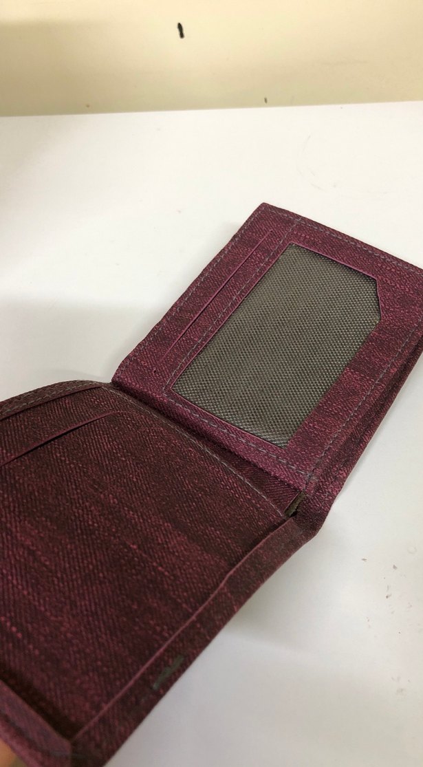 Bordo Erkek Cüzdanı - Görsel 2
