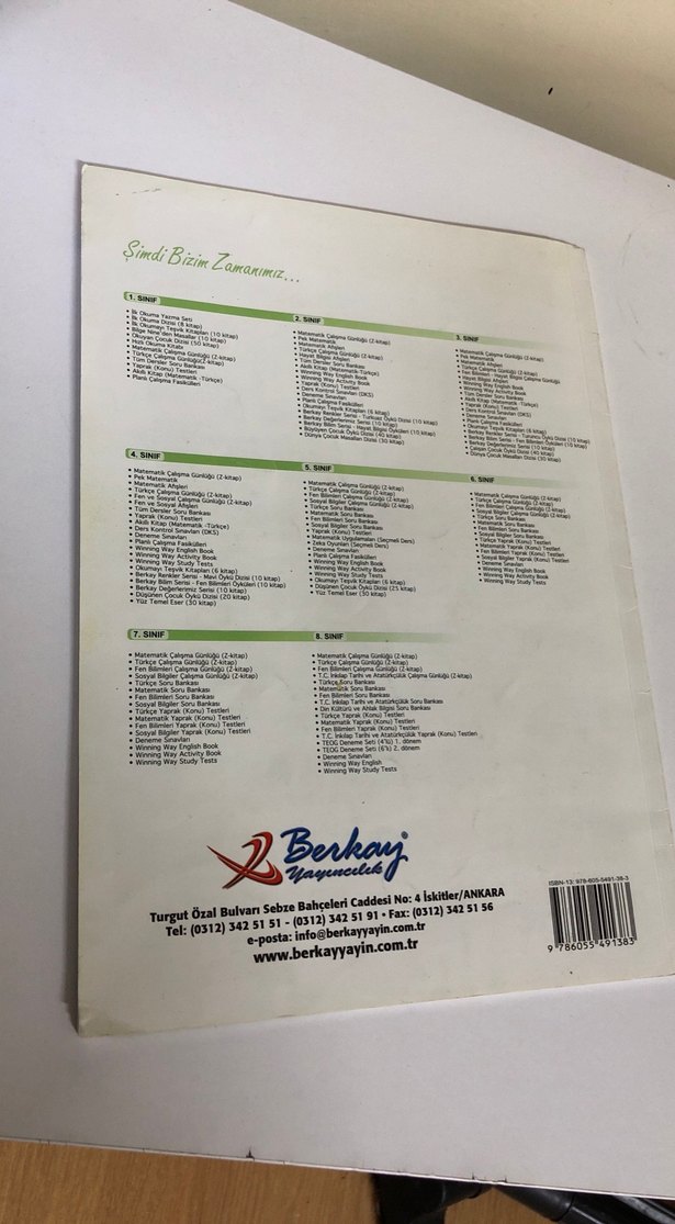 Berkay Fen Bilimleri 6. Sınıf Yaprak Testler - Görsel 2