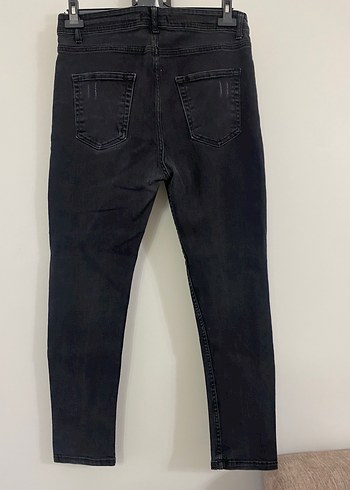 36 Beden Siyah Jean Pantolon - Görsel 3