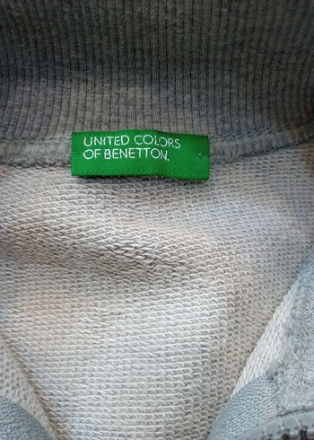 Gri Fermuarlı Erkek Sweatshirt - Görsel 3