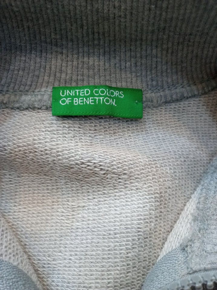 Gri Fermuarlı Erkek Sweatshirt - Görsel 3