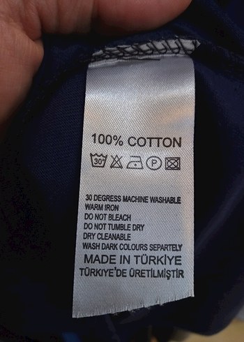 s Beden Lacivert Adidas Erkek Kısa Kollu Tişört