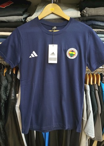 Lacivert Adidas Erkek Kısa Kollu Tişört
