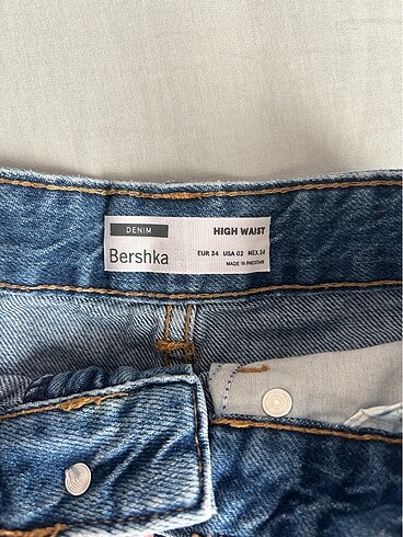 xs Beden Bershka kot şort