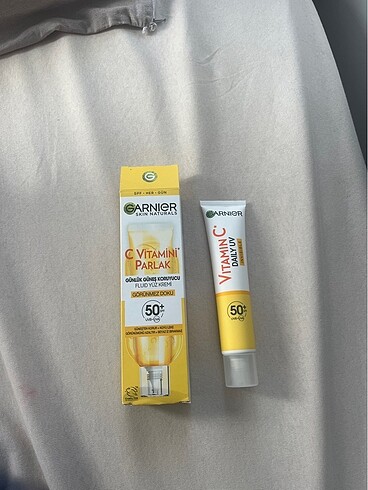 C vitaminli güneş kremi