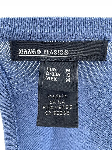 m Beden mavi Renk Mango Bluz %70 İndirimli.