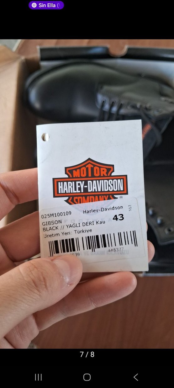 Sıfır kutusunda faturalı %100 Deri Bot - Görsel 2