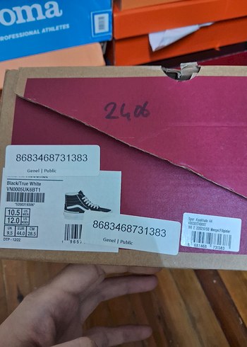 Vans sıfır kutulu faturalı orjinal - Görsel 3