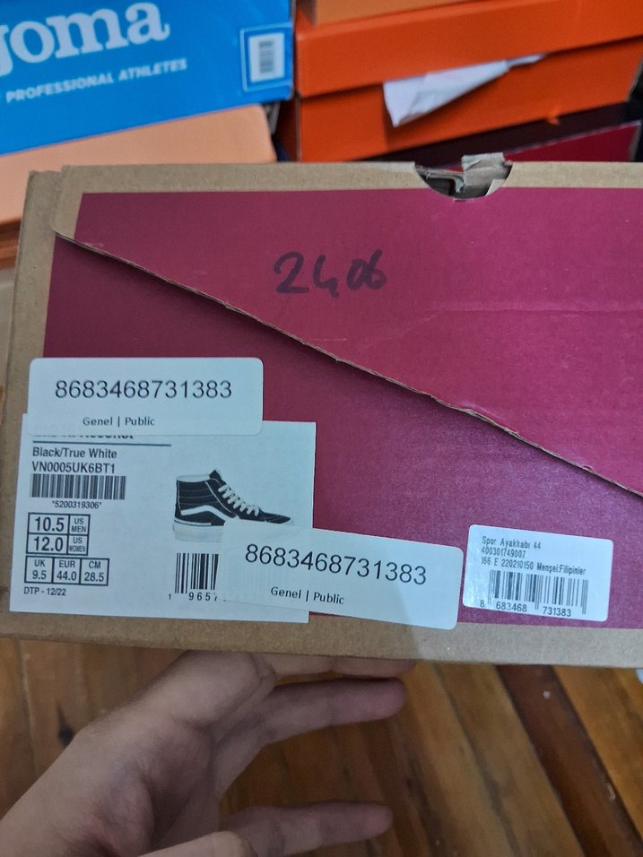 Vans sıfır kutulu faturalı orjinal - Görsel 3